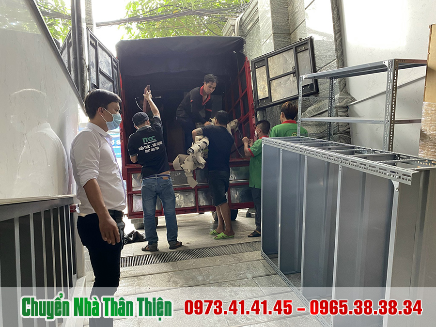 Dịch vụ chuyển văn phòng quận Tân Phú
