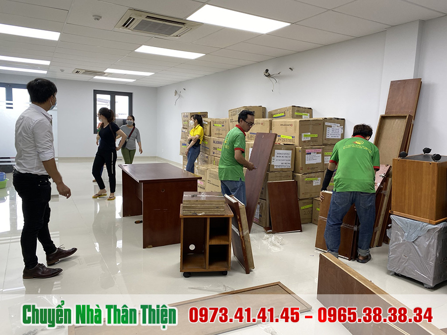 Dịch Vụ Chuyển Văn Phòng Quận Bình Thạnh Trọn Gói