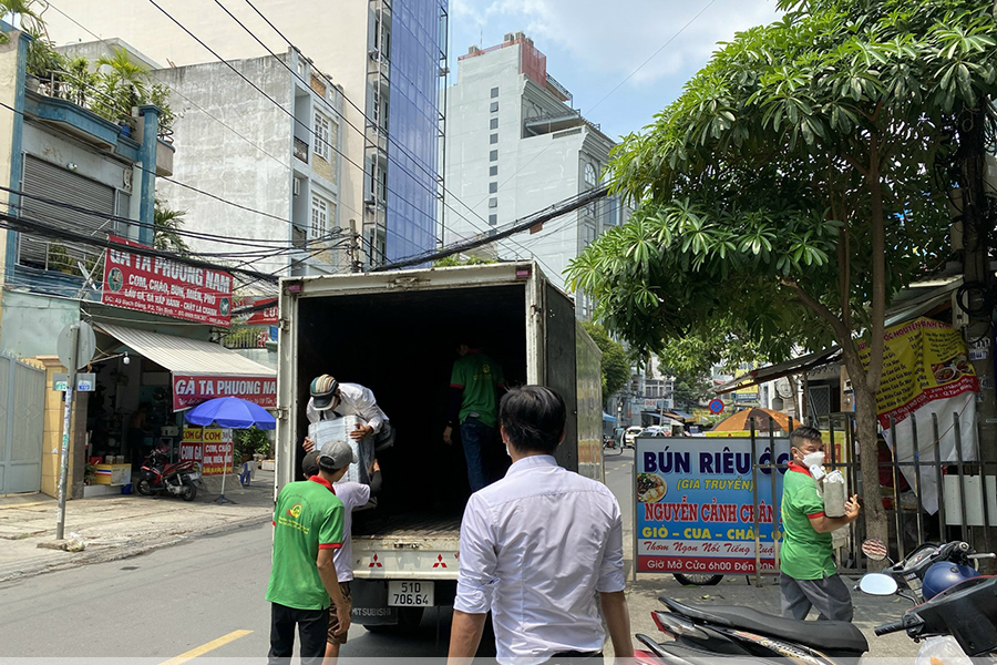Taxi Tải Chuyển Nhà Quận 5